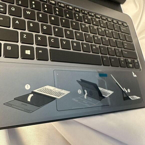 HP Pro x2 612 G1 Travel Keyboard G8X15AV #ABA 778779-001 - Picture 4 of 4